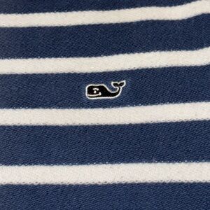 Classic Vineyard Vines Navy and White Striped Sweater S 20 x 25